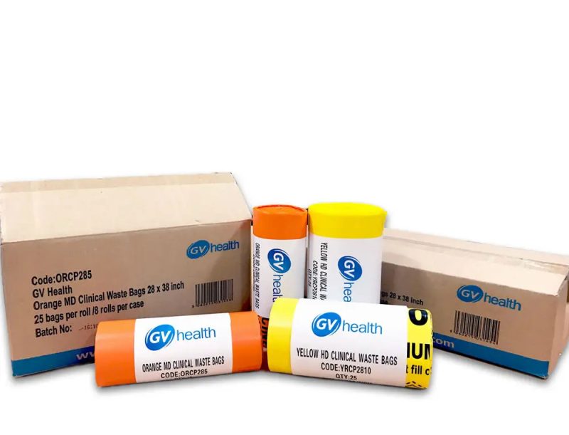 Extra Strength LDPE Hazardous Clinical Waste Bags Heavy Duty Orange - Image 5