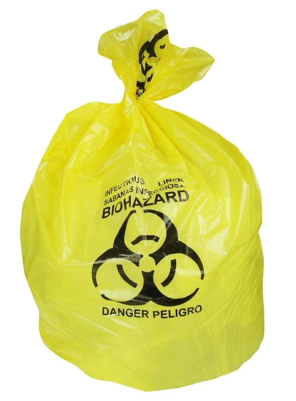 10-15 Gallon Capacity Medical Waste Disposal Bags