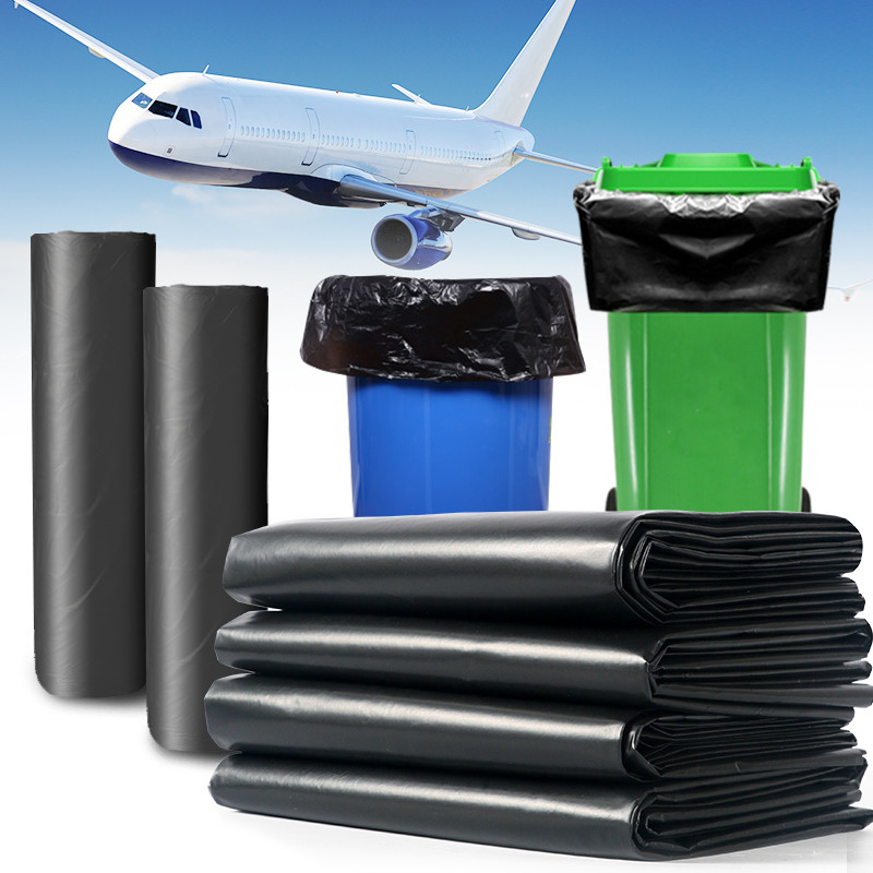 Heavy duty plastic trash bag