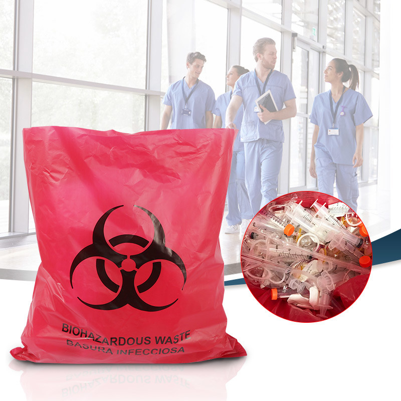 Temperature Resistance 121℃  Infectious Waste Bags