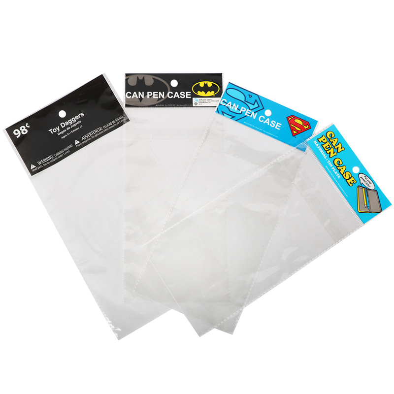 Custom OPP Resealable Poly Bag With Card Opp Header - Image 4