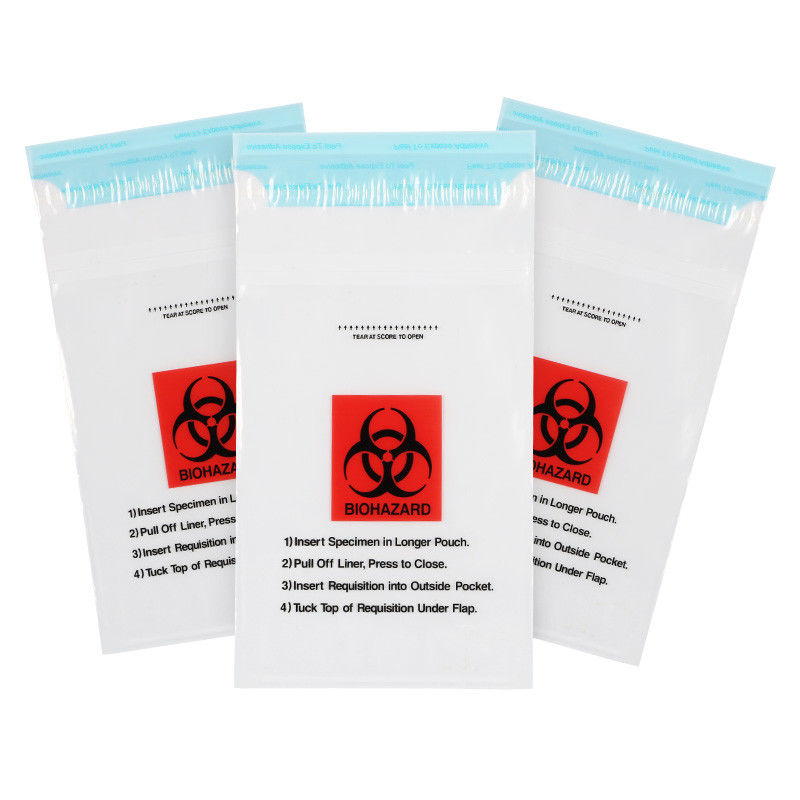Resealable Clear LDPE Medical Plastic Bag