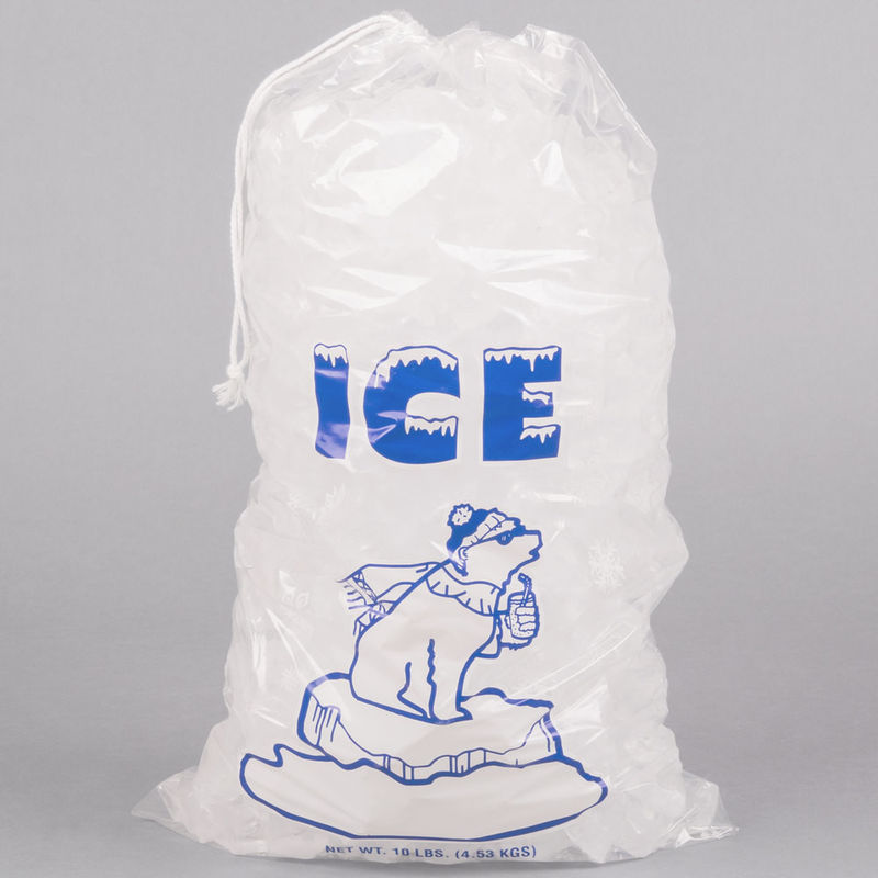 Thick 38 micron 48 micron Reusable Ice Bags