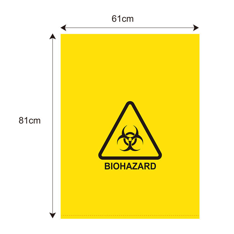 Disposal 20L 50L 100L Yellow Medical Waste Bags - Image 4