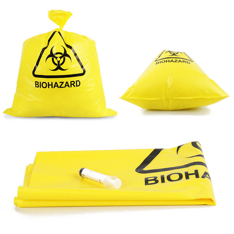 Disposal 20L 50L 100L Yellow Medical Waste Bags - Image 5