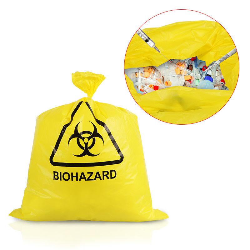 Disposal 20L 50L 100L Yellow Medical Waste Bags - Image 3