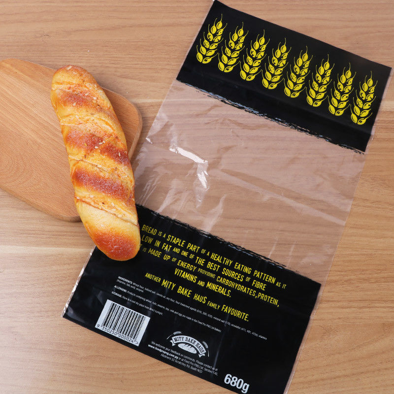 Transparent 23 by 30cm Bread Packaging