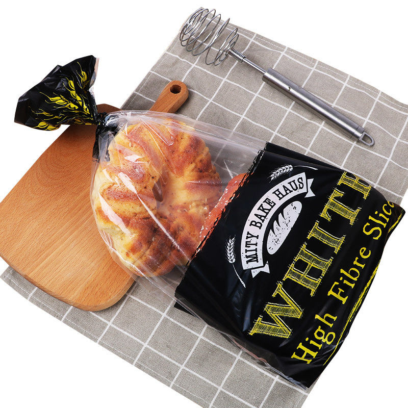 Reusable Thickness 0.025mm - 0.03mm Bread Packaging Bags With Ties - Image 3