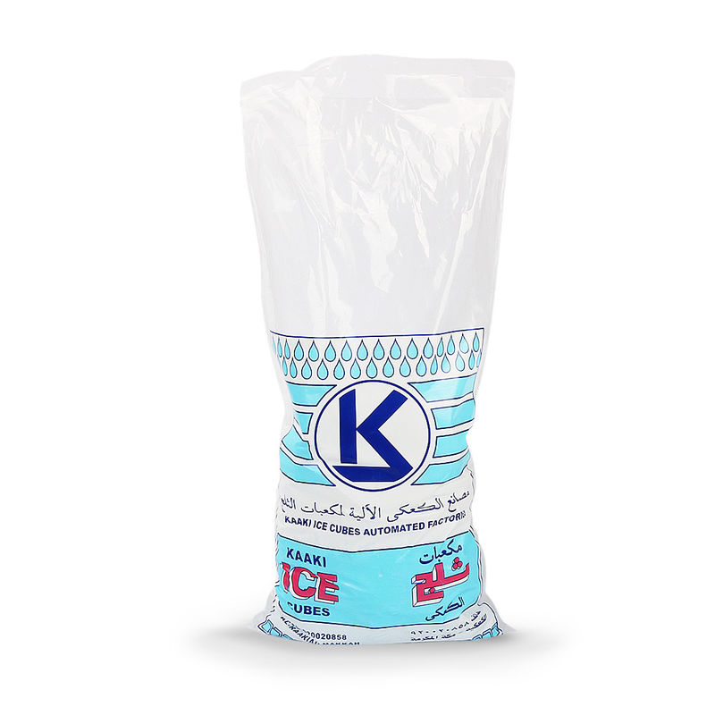Drawstring LDPE 11inch*20inch Reusable Ice Bags
