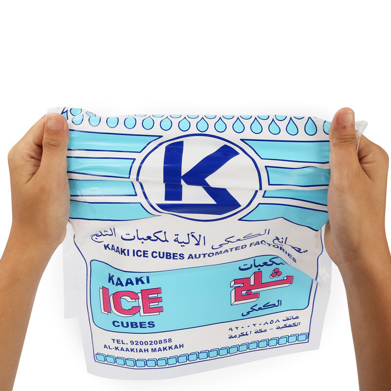 Drawstring LDPE 11inch*20inch Reusable Ice Bags - Image 4