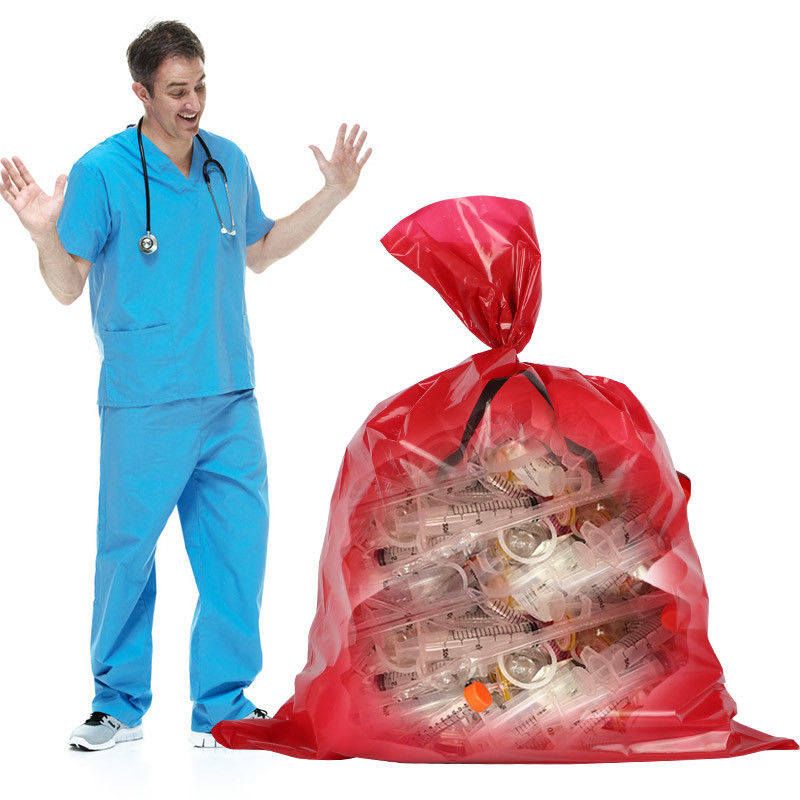 Large Thick 0.02mm 0.1mm Biohazard Plastic Bags - Image 4