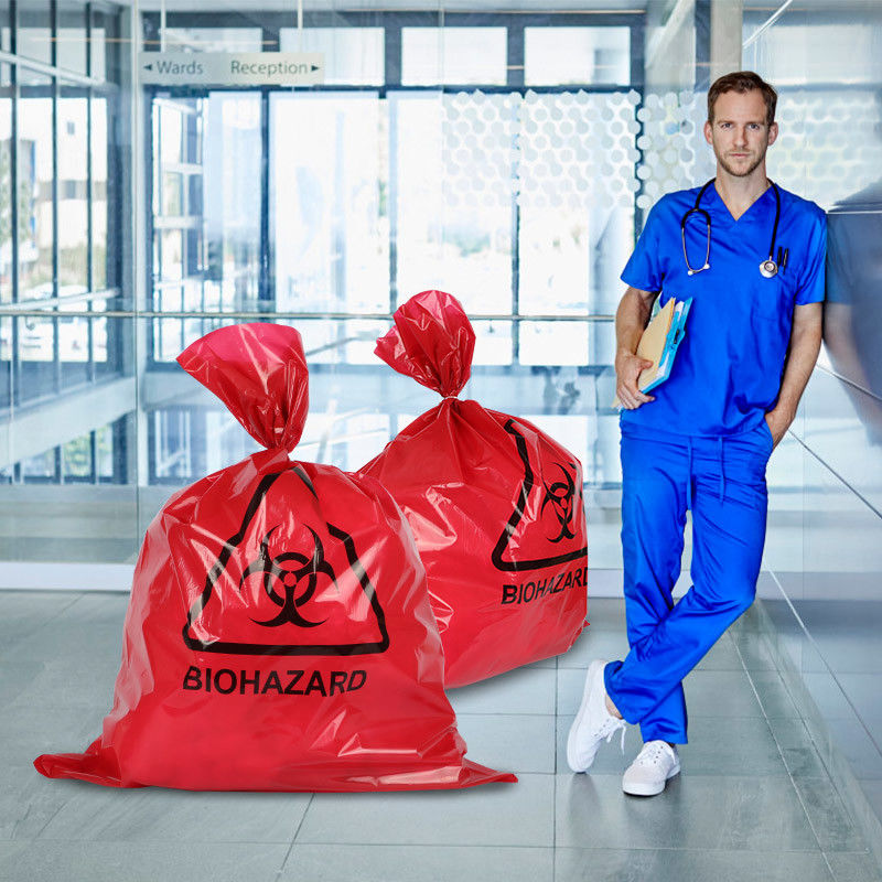 Large Thick 0.02mm 0.1mm Biohazard Plastic Bags - Image 5