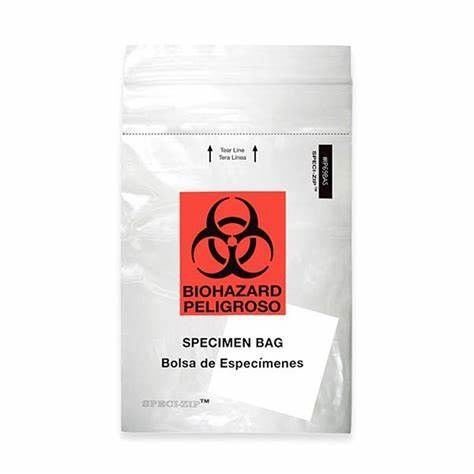 Custom PE Vacuum ISO9001 ROHS Specimen Transport Bag