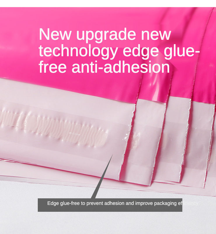 Small Pink 17 by 30cm Self Adhesive Courier Bags - Image 2