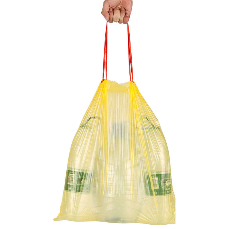 Biodegradable Plastic Garbage Bag With Drawstring - Image 3