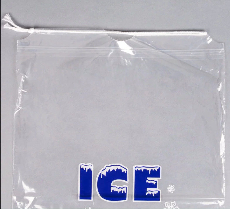 Recyclable Drawstring Ice Pack Bags - Image 2