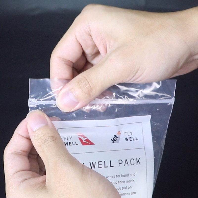 LDPE Transparent Zipper Bag - Image 2